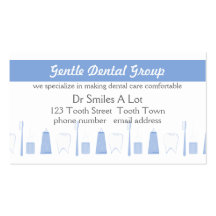 Calm Dental Care Business Cards