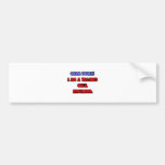 Calm Down .. I am a Trained Civil Engineer Bumper Sticker