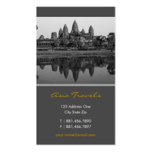 Cambodia | Angkor Wat Photo Custom Profile Card Business Cards
