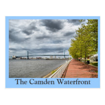 Camden Waterfront Postcard