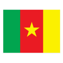 Cameroon Flag Postcard
