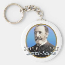 Camille Saint-Saens Key Chain
