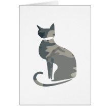 Camo Cat Folding Card 3