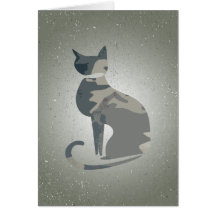 Camo Cat Folding Card 4