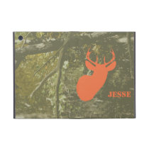 Camo & Orange Deer iPad Mini Case With Kickstand powis icase
