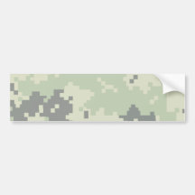 Camo Pale Bumper Stickers