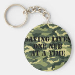 Camo Saving Lives One Neb at a Time! Key Chain