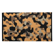 Camouflage Pattern iPad Folio Cover