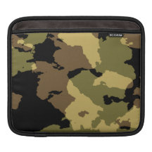 Camouflage Pattern iPad Sleeve