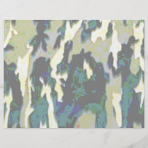 Camouflage Personalized Flyer