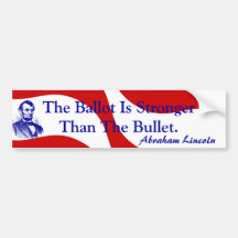 Campaign to Get Out The Vote Bumper Stickers stick