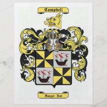 campbell (irish) full color flyer