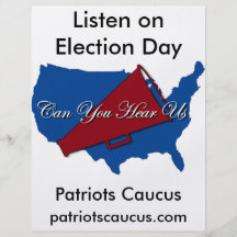 Can You Hear US Personalized Flyer