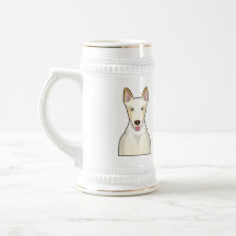 Canaan Dog Cartoon Mugs