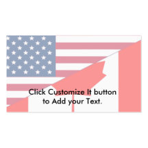 Canada And Usa, hybrids Business Card