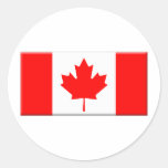 Canada-flag-bevelled edge stickers