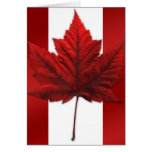 Canada Flag Card Canada Flag Card Personalised