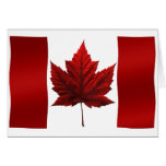 Canada Flag Card Canadian Flag Greeting Card