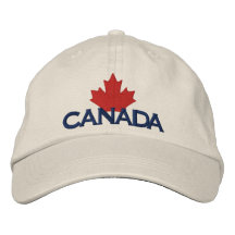 Canada Flag Embroidered Hat