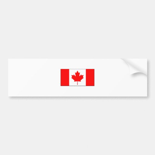 Canada FLAG International Bumper Stickers