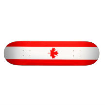 Canada Flag - Skateboard