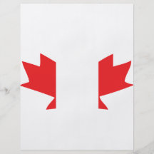 canada icon personalized flyer