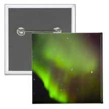 Canada, Manitoba, Churchill. Aurora Borealis in Pin