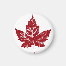 Canada Souvenir Fridge Magnet Canada Maple Leaf
