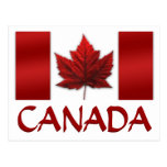 Canada Souvenir Postcards Canada Flag Art Cards