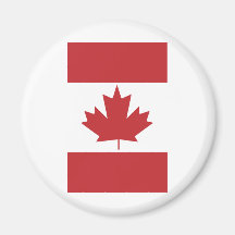 Canada vertical flag refrigerator magnets