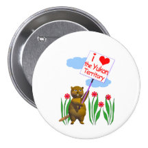 Canadian Beaver Loves the Yukon Pin