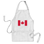 Canadian flag apron