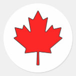 Canadian Maple Leaf Canada National Symbol Sticker