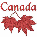 Canadian Maple Leaves embroidered shirts