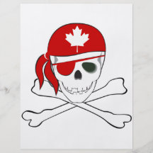 Canadian Pirate Flyer Design