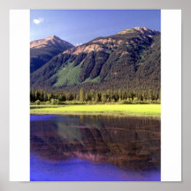 Canadian Scenery - Avalanche Scars poster