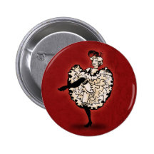 Cancan Dancer Buttons