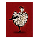 Cancan Dancer Postcards