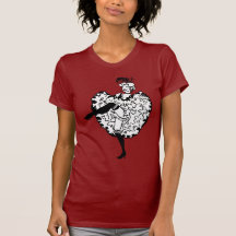 Cancan Dancer T-shirt