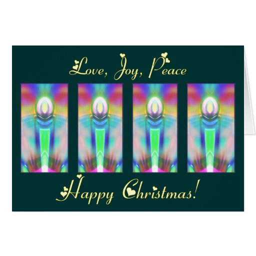 Candle light card