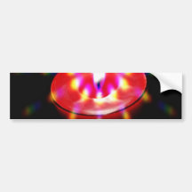 Candle With Special Lights Bumper Stickers