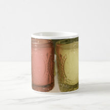 Candles in Coloured Jars Mug