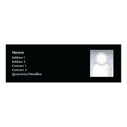 Candles - Skinny Business Cards