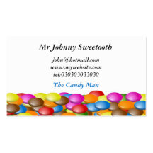 Candy Business Cards