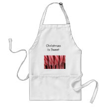 Candy Cane Christmas Aprons