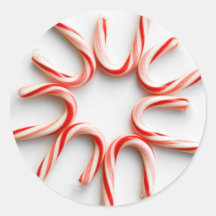 Candy Cane Sticker
