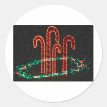 CANDY CANE STICKERS