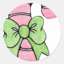 Candy Cane Stickers