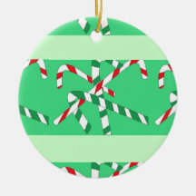 Candy Canes Ornaments