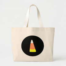 candy corn canvas bags